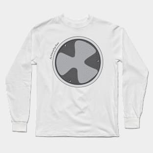 Diatom - Actinoptychus (scientific) Long Sleeve T-Shirt